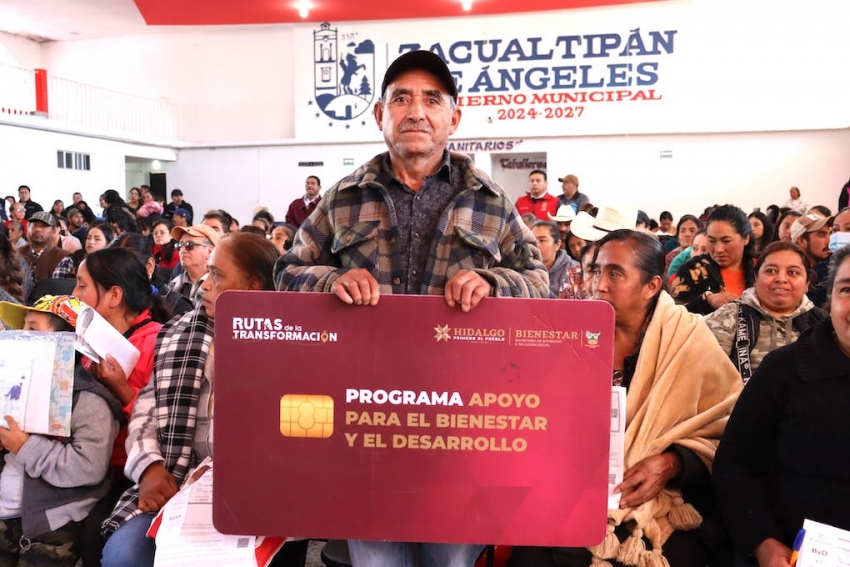 Sebiso mantiene entrega de tarjetas en municipios afectados por lluvias