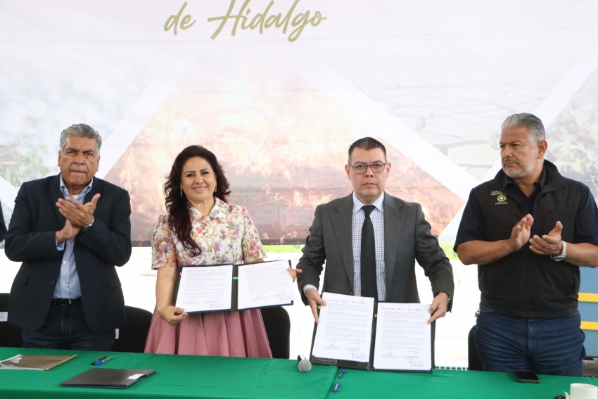 Hidalgo fortalece su política climática con convenio de colaboración entre Semarnath e INECC