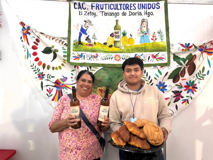 Tenango de Doria da sabor y colorido al Pabellón “Hidalgo Tiene Algo”