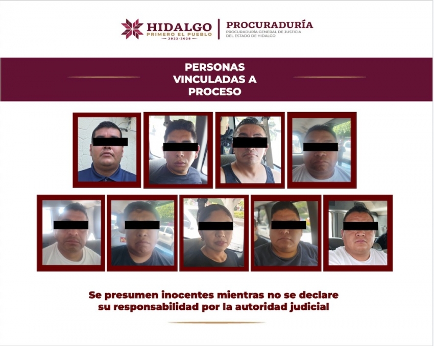 Vinculados a proceso nueve elementos de Seguridad Pública de Progreso de Obregón por homicidio doloso calificado y lesiones