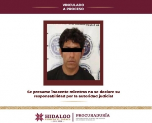 PGJEH logra vinculación a proceso para un hombre por su probable participación en la comisión del delito de feminicidio, ocurrido en Zempoala
