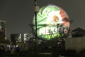 Julio Menchaca invita a disfrutar video mapping en el Parque Cultural Hidalguense