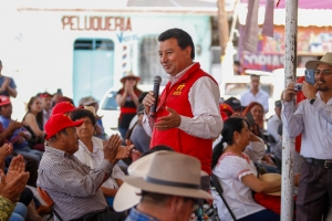 Damián Sosa va por el desarrollo de Hidalgo con el PT