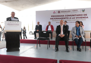Reciben 106 hidalguenses soluciones integrales de mejoramiento a la vivienda