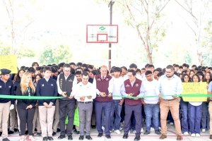 Entrega Natividad Castrej&oacute;n obra de 4.3 mdp en Conalep plantel Tepeji