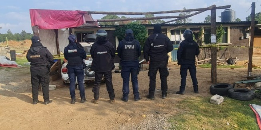 Histórico aseguramiento: SSPH desmantela invernadero de marihuana en Omitlán de Juárez