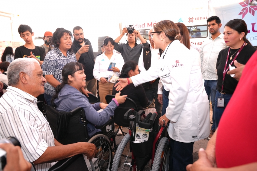 Atención comunitaria en Huichapan con Brigadas de la Salud