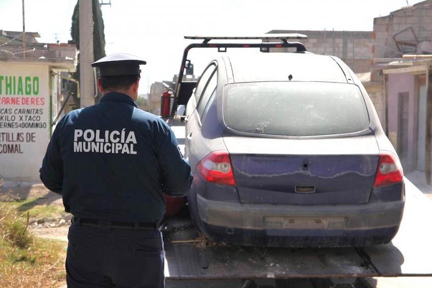 Más de 800 vehículos fuera de las calles: así mejora Pachuca con el Operativo Rastrillo