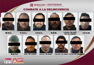 Detienen a 23 integrantes del crimen organizado