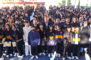 Natividad Castrej&oacute;n encabeza regreso a clases en la Secundaria General No. 3