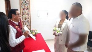 SSPH fortalece la reinserci&oacute;n social con registro de nacimiento y matrimonio en Cereso de Pachuca