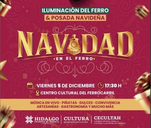 Navidad llegar&aacute; al Centro Cultural del Ferrocarril este viernes