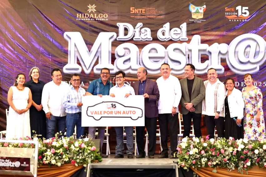 Celebran el Día del Maestro en Tula-Tepeji