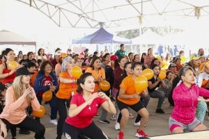Realiza SEPH activaci&oacute;n f&iacute;sica con motivo del D&iacute;a Naranja