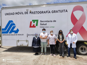 Lleva la SSH a Apan la jornada de mastograf&iacute;as