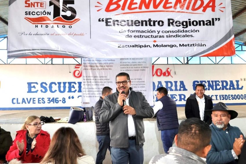 Said Vargas fortalece unidad del magisterioD