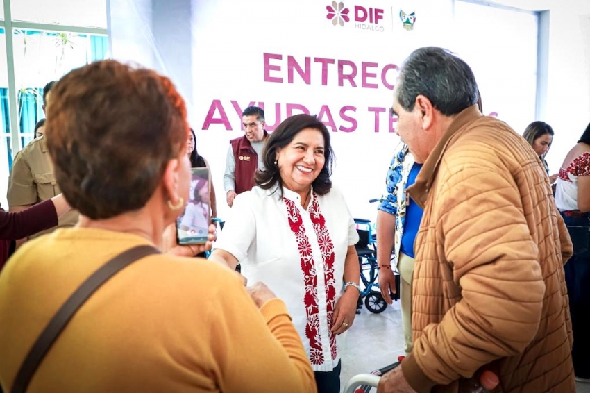 Anuncia Edda Vite mejoras a los Centros de Rehabilitación Integral Regional en Hidalgo