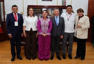 Menchaca Salazar acompa&ntilde;a a Clara Brugada en Segundo Informe de Actividades