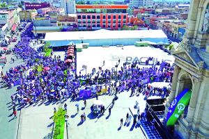 Protestas y violencia durante el 8M