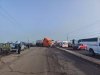 Transportistas cercan  Villa de Tezontepec