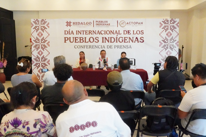 Actopan será sede del Día Internacional de los Pueblos Indígenas 2025
