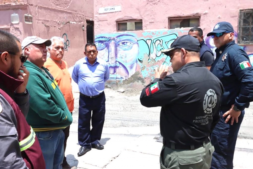 Autoridades municipales de Pachuca mantienen presencia y atención en Barrios Altos 