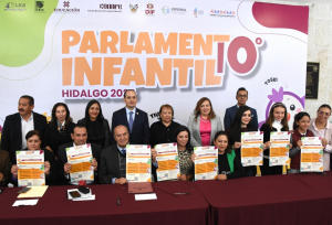 Inicia d&eacute;cimo Parlamento Infantil Hidalgo 2024