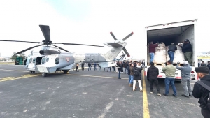 Apoyo a&eacute;reo para damnificados