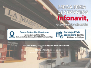 Nueva liberaci&oacute;n de escrituras gratuitas de Infonavit Hidalgo