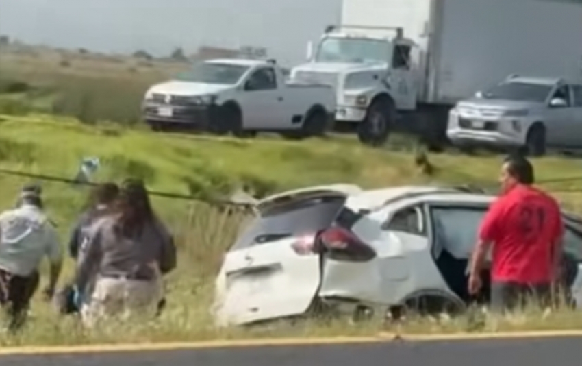 Accidente en la México-Pachuca deja escolta muerto