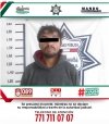 Detiene Polic&iacute;a de Pachuca a hombre por presunto robo