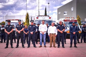 Jorge Reyes fortalece la atenci&oacute;n de emergencias en Pachuca con tres ambulancias