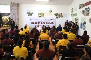 Por primera vez, Hidalgo fue sede de curso especializado en el combate de incendios forestales