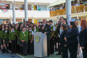 Colegio Nuevo Hidalgo de Pachuca realiza ceremonia de incineraci&oacute;n y entrega de bandera