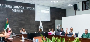 IEEH rinde informe sobre los requerimientos realizados a las candidaturas aprobadas AD CAUTELAM de la elección de diputaciones locales 2024