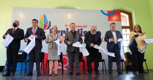 Inaugura Menchaca Salazar la S&eacute;ptima Semana del Periodismo M&eacute;xico 2024