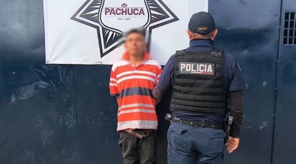 Polic&iacute;a de Pachuca detiene a sujeto tras alerta por robo de bicicleta en El Palmar