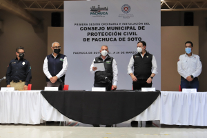 Instalan en Pachuca Consejo Municipal de Protecci&oacute;n Civil