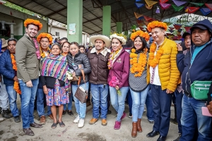 Servidores p&uacute;blicos compartieron Xantolo con comunidades ind&iacute;genas de la Huasteca