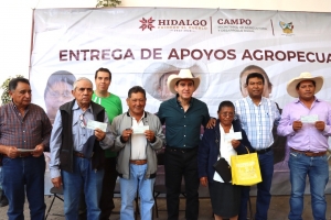 Con hechos, respalda gobierno de Hidalgo a peque&ntilde;os productores tras afectaciones clim&aacute;ticas