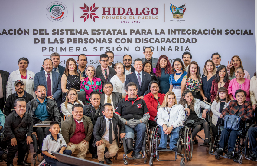 Instala Menchaca Salazar Sistema Estatal para&nbsp;la Integraci&oacute;n Social de las Personas con Discapacidad