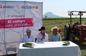 El campo como prioridad, cuarta propuesta de campaña de Reyna Monroy
