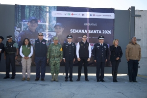 Inicia el despliegue de los cuerpos de seguridad para Semana Santa 2026