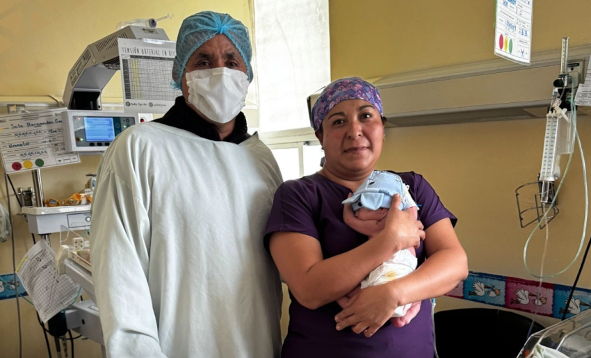 Hospital General IMSS Bienestar de Tula salva vida de bebé prematuro de 27 semanas