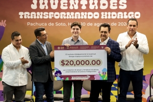 Entregan apoyos correspondientes a programas para las juventudes&nbsp;