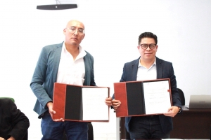 Formalizan alianza DESCTI-CIATEQ para impulso de innovaci&oacute;n y desarrollo tecnol&oacute;gico en Hidalgo