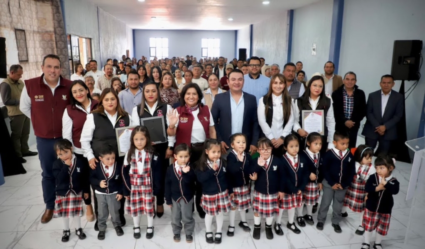 Realiza Edda Vite gira de trabajo por El Arenal  y San Agustín Tlaxiaca