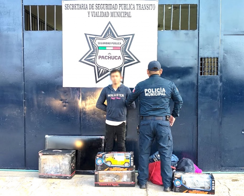 Detienen a presunto responsable de robo a casa habitación en Santa Julia