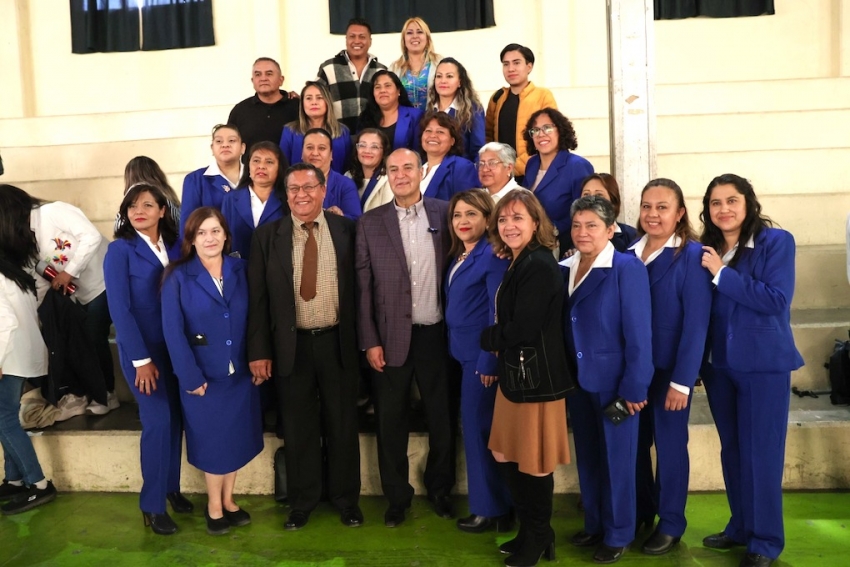 Encabeza Natividad Castrejón trabajos del CTE en escuelas de Pachuca