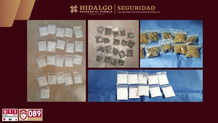 Mediante cateos, SSPH asegura a dos presuntos integrantes de banda dedicada al robo de motocicletas en Pachuca